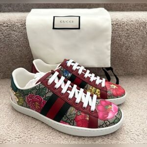 Gucci Supreme GG Flora women sneakers Size EU 35, US 6
